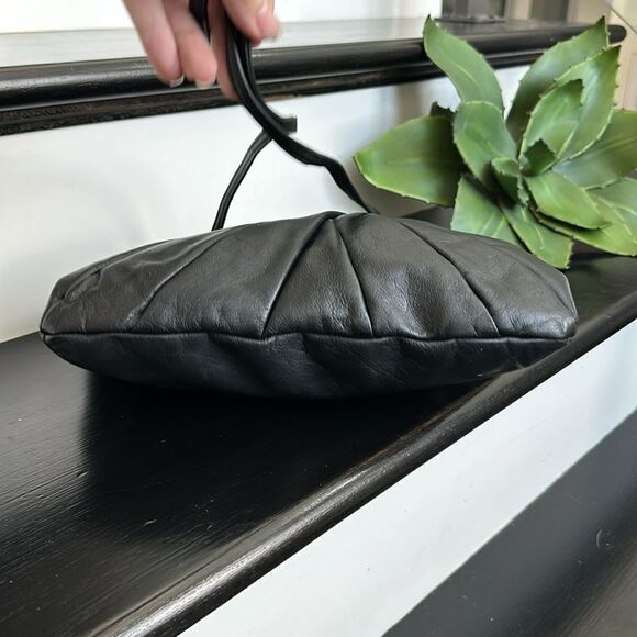 Brio vintage leather shoulder clutch purse crossbody - Picture 8 of 12